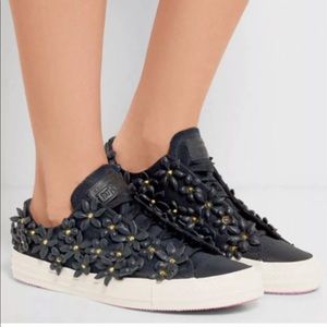Converse PatBo Chuck Taylor Black Floral Size 8